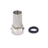 VCE Coaxial Cable Connector 6 Pcs with 3 Pcs Combined Format, 3GHz Coax Coupler for Coaxial Cable Extension, TV Cable Repair, Nickel Plated TV Cab...