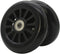 Z-FIRST 100mm Scooter Wheels - 100mm Pro Kick Scooter Wheels Replacement Pair-Plastic Core 100mm Scooter Wheels for Razor Fuzion Scooters (2)...