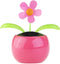 Navillus 4.5" Tall Solar Powered Dancing Flower, Lily, Rose, Sunflower, Petunia Office Desk & Car Decor (Pink Daisy in Pink Pot)...