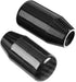 Aramox Gear Shift Knob, Car Modified Carbon Fiber Stand Head Manual Transmission Shift Lever Knob Head Stick Shift Knob...