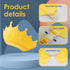 2 Pieces Soft Baby Shower Cap Soft Adjustable for Washing Hair Shield Safe Visor Cap Bathing Shampoo Shower Protection Bath Hat for Toddler Kids C...