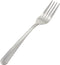 Winco 12-Piece Dominion Heavy Weight Dinner Fork Set, 18-0 Stainless Steel, 4.5"L x 0.63"W, Silver...