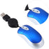 Hemobllo Wired Mouse - 3 Pcs Retractable Mouse Corded Mouse Mini Mouse for Laptop Wired Computer Mouse Small Travel Mouse USB Optical Mouse Portab...