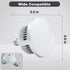 MOUNTDOG 85W 5700K E27 Socket LED Bulbs with Remote LED Light Bulb for Photography Photo Lighting...