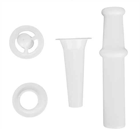 Food Grinder Attachment for Kitchen Aid Stand Mixers with Universal Food Pusher + Sausage Filler Nozzle + Kubbe Attachment for Size 5 Meat Grinder...