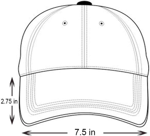 Valueon Embroidered Dad Hat Funny Text Classic Polo Style Dark Blue Baseball Cap...