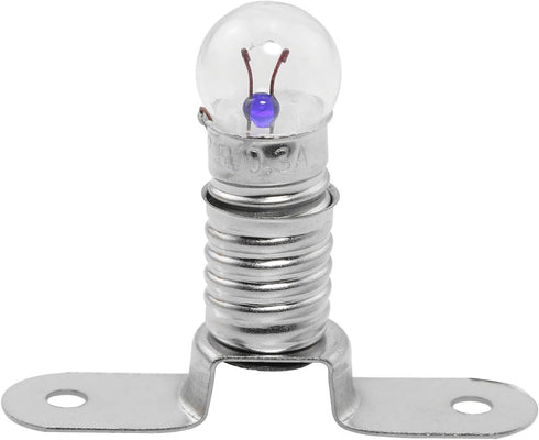 10PCS E10 2.5V/0.3A Miniature Screw Base Light Bulbs and 10PCS E10 Light Socket Bulbs Lamps Base Holders for Home Experiment Circuit Electrical Te...