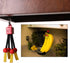 Banana Bungee Red Banana Hook Holder, Made in USA; Multiple Bunches or Single Banana Hanger...