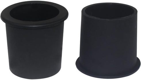 2 Pack Table Umbrella Hole Rings Silicone Umbrella Cone Wedge Plug Patio Umbrella Hole Plug for Patio Table Holes (Black)...