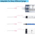 100-Pack 1-1/2 Inch 18Ga Luer Lock Needle with Cap Science Lab Supplies Individually Sealed...