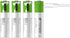 Rechargeable AAA Batteries 1.5V 550mWh USB Lithium ion Rechargeable AAA Battery with USB Type C Charging Cable, High Capacity Fast Charge, 1200 Cy...