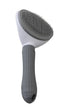 Easy-Clean Slicker Brush for Dogs, Cats & Bunnies - Gentle De-shedding & Grooming Tool with Ergonomic Handle, Push Button Self-Cleaning, Suitable ...