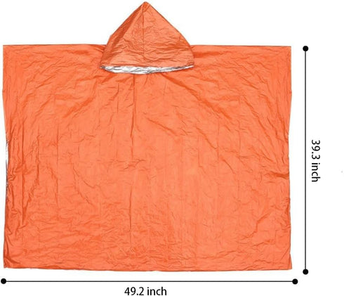 Emergency Survival Sleeping Bag, 2 Pack Thermal Sack Blanket, Waterproof Lightweight, Survival Tent Mylar Portable Sack for Camping, Hiking, Backp...