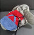 Small Pet Costume Rabbit Clothes Ferret Hoodies Sweatshirt Bunny Vest Harness and Leash Set Kitten Sweater Small Animals Outfits for Chihuahua Kit...