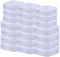 Rocutus 24 Pack Small Clear Plastic Storage Containers with Lids,Beads Storage Box with Hinged Lid for Beads,Earplugs,Pins, Small Items, Crafts, J...