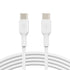 Belkin USB-C to USB-C Cable (1M/3.3ft), USB-C Fast Charging Cable for iPhone 15, iPhone 15 Pro, iPhone 15 Pro Max, iPhone 15 Plus, Galaxy S23, S22...