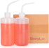 stonylab Chemical Wash Bottle, 2-Pack Plastic Safety Lab Squeeze Wash Bottle, LDPE with Narrow Mouth, 500 ml (16 oz)/2 Bottle...