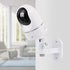 2Pack Adjustable Wall Mount for Eufy Security Indoor Cam P24 and E220, No-Drill Mounting Bracket for Eufy Security Indoor Cam Pan & Tilt - White...