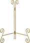 Plate Stands for Display, 10 Inch Plate holders Stands for Display, Gold Iron Plate Easel for Photos, Picture Frames, Cookbooks, Card and Decorati...