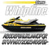 STIFFIE Whipline Yellow/Black 3" Boat & PWC Registration Decals • Numbers Letters Stickers...