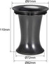 uxcell 82mm x 110mm Speaker Port Tube Subwoofer Bass Reflex Tube Bass Woofer Box 2pcs...