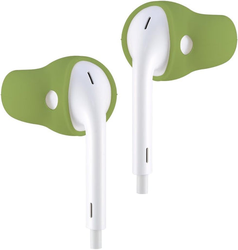 ACOUS Design Purest Earbuds Covers Anti-Slip Sport Covers Compatible with Apple EarPods and AirPods (Olive Gray)...