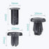 Lantee 20 Pcs Bumper and Wheel Well Liner Push-Type Retainer Clips for Honda & Acura 91505-TM8-003...