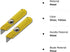 All-Metal Fixed-Blade Utility Drywall Knife - Easy Change Blade, Non-Retractable (2-Pack)...