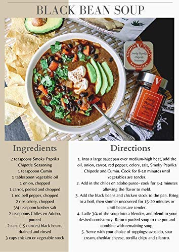 Smoky Paprika Chipotle- 2.8 oz. Cube (Pack of 2) – The ultimate balance of mesquite smoke with savory and sweet. BBQ Season Perfection....