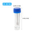 10Pcs Plastic Specimen Cups, 25-30ml Stool Container Sample , Urine Cup with Spoon and Lid for Laboratory...