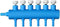 1Pcs Aquarium 4/6 Way Air Pump Valve- Manifold Air Flow Control Distributor Oxygen Splitter Adjustable 4/8MM Pipe Tube Universal...