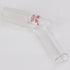 stonylab Angled Glass Adapter, Borosilicate Glass Pour Out Adapter with 14/20 Standard Inner Joint Liquid Pouring Adapter for Laboratory Lab Suppl...