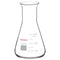 stonylab Glass Wide Mouth Erlenmeyer Flask, 150 ml Borosilicate Glass Erlenmeyer Flask with Heavy Duty Rim, 1 Pack...
