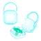 Pacifier Holder Clip Binky Clip 2 Pack Blue Hook Design...