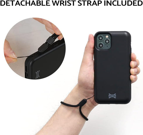 TORU CX PRO for iPhone 11 Pro Case Wallet | Protective Shockproof Heavy Duty Cover with Hidden Card Holder & Card Slot |Wrist Strap, Lightning Ada...