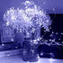 ANGMLN YITING 24 Pack 30 Led Fairy Lights Battery Operated 10.2ft (3M) Silver Copper Wire LED Mini String Lights Waterproof Cool White Firefly Lig...