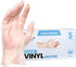 ForPro Disposable Vinyl Gloves, Clear, Industrial Grade, Powder-Free, Latex-Free, Non-Sterile, Food Safe, 2.75 Mil. Palm, 3.9 Mil. Fingers, Small,...