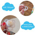 10 Clean Food Grade Transparent Silicone Adapter Rings Holder for Button Style Maam Dummy Baby Pacifier Soother Teething Ribbon Clip...