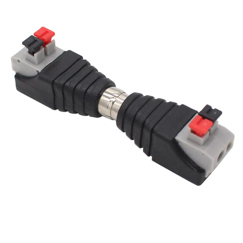 Speaker Phono Wire Cable to Audio Male Female RCA Connector Adapter Plug Jack 10 Pack (5 Male and 5 Female)...
