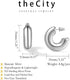 Chunky Hoop Earrings for Women 14K Gold Plated Drop Earrings Hypoallergenic Statement Earrings for Women Trendy Gold Jewelry...