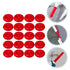 20Pcs Red Adhesives Sealers Caulk Tip Covers Caulk Cap for Seal Caulking Tubes,Protective Cover Hardware Caulk Saver Sealer Caps Nozzle Sealant Pr...