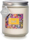 Eco Candle Co. Frosted Jar Holiday Candle, Sparkle Noel, 8 oz. - Scents of Fir, Frankincense, Smoke, & Patchouli - Fir, Frankincense, Wood, & Patc...