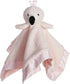 Apricot Lamb Stuffed Animals Flamingo Security Blanket Infant Nursery Character Blanket Luxury Snuggler Plush Baby Lovey(Flamingo, 13 Inches)...