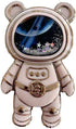 2Pcs Cute Phone Stand Holder, Cell Phone Astronaut Hidden Kickstand, Astronaut Phone Holder, Adjustable Tablet Phone Ring Stand with 3D Moving Sta...