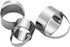 3 Pieces Round Biscuit Cutter with Handle - Stainless Steel Round Circle Doughnut Cutter Baking Molds Assorted Size...