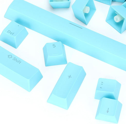PBT Keycaps, 108 Keys P9 Mechanical Keyboard Key Caps Backlit Key Caps Character Translucent Key Caps DIY Keycaps,for 61/64/87/104/108 Key Mechani...