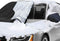 Car Windscreen Cover Reversible All Seasons Car Screen Cover Winter & Summer - Protects Windshield from Frost, Snow, Ice & UV Rays...