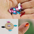 PAMIR TONG 1320pcs 6*12mm Horse Eye Shape Craft Gems Jewels Acrylic Flatback Rhinestones Gemstone with Tweezers Glue Picking pen for Bead Adhesive...
