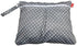 Damero 2pcs Wet and Dry Bag, Travel Wet Dry Bag with Handle for Cloth Diaper, Pumping Parts, Clothes, Swimsuit and More, Gray Dots...