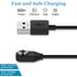 Magnetic Charging Cable Compatible with AfterShokz Aeropex AS800 OpenComm ASC100SG Bluetooth Headphones Accessories USB Fast Charger Cord 3.3ft (2...
